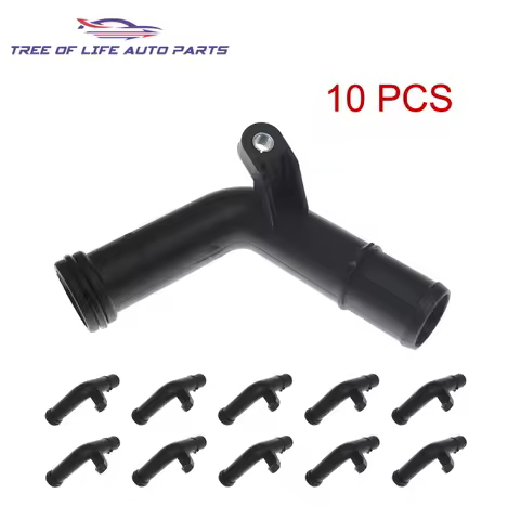 1/2/5/10x Water Hose Pipe Flange For DACIA Logan Sandero I II 1.0 1.2 16V 2006+ 7700111985 7700869863 8200702752 7700 111 985