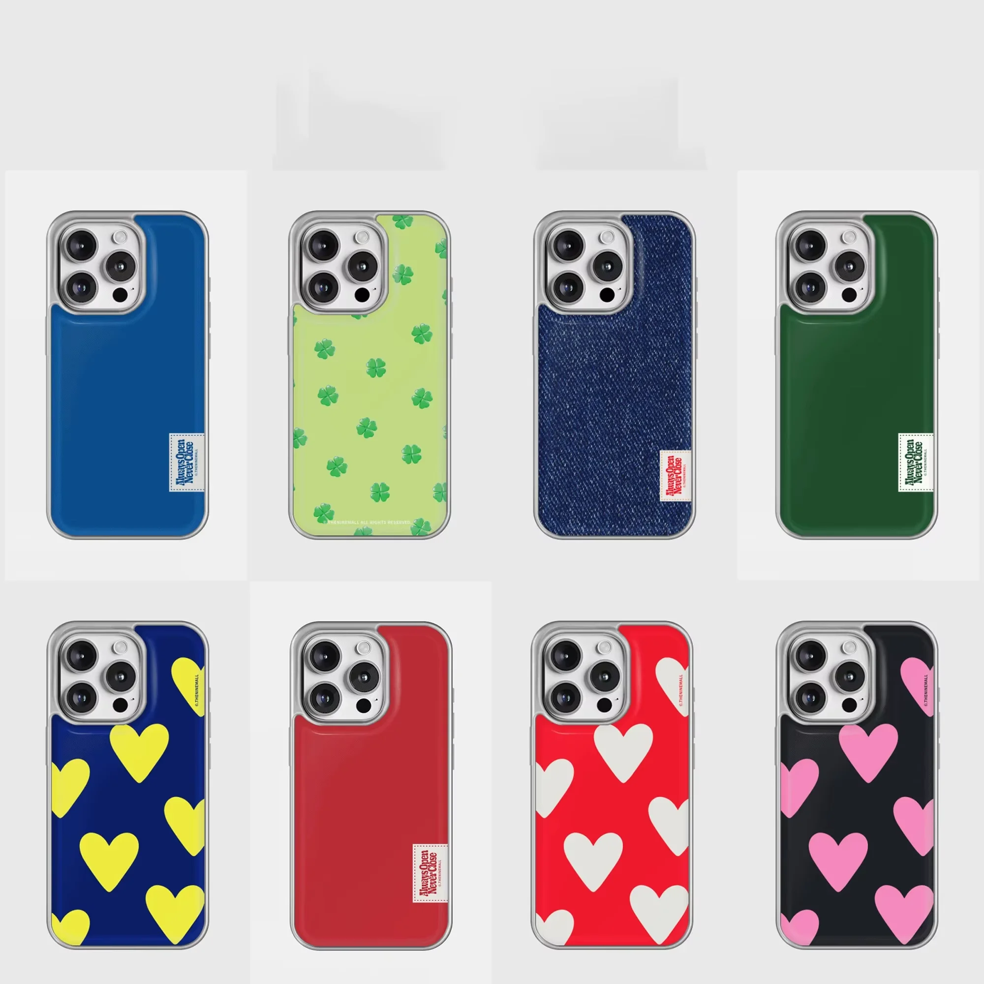 Korean Ins Coloring Heart Pure Color Minimalist Phone Case For Samsung Galaxy S23 FE S24 PLUS S25 ULTRA S26 EDGE Drop Glue Cover