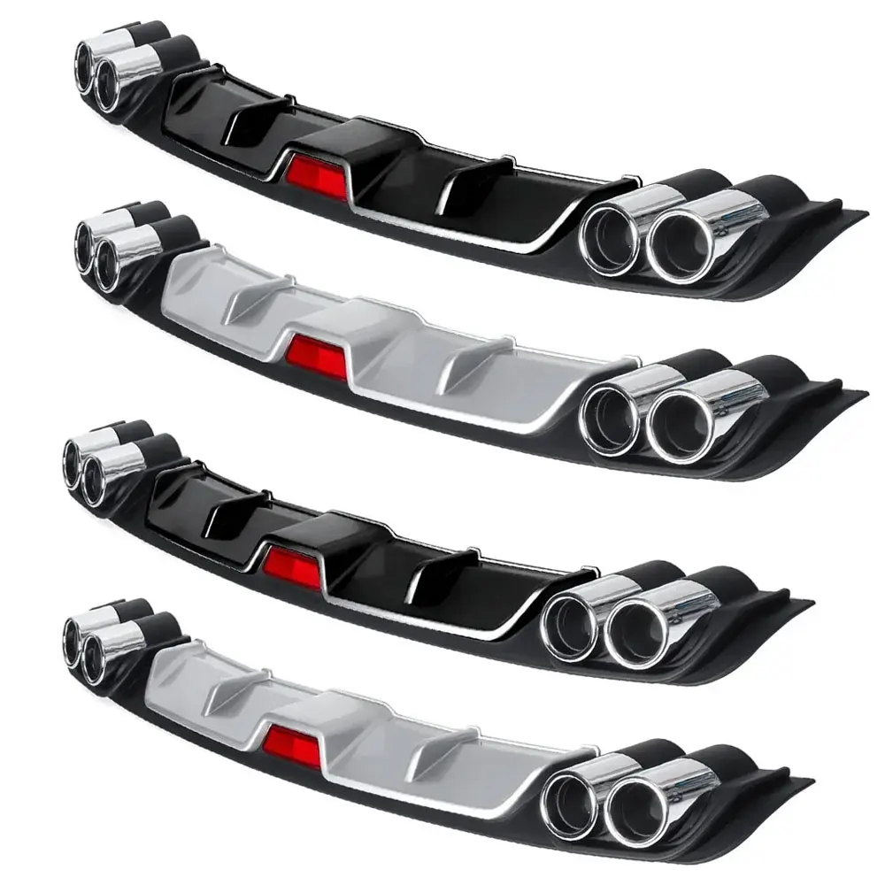 Uniwersalny spojler na tylny zderzak 118-128 cm - dyfuzor z tworzywa ABS kompatybilny z VW, BMW, Mercedes, Audi, Ford