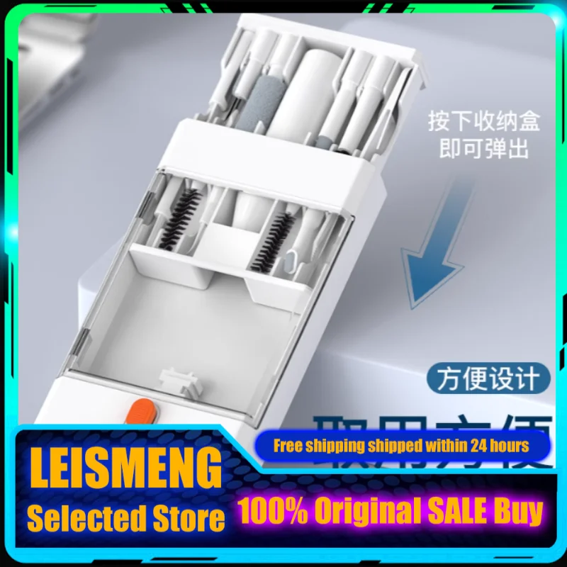 

22 in 1 keyboard multifunctional cleaning set dust removal brush headphones computers phone charging port cleaning universal