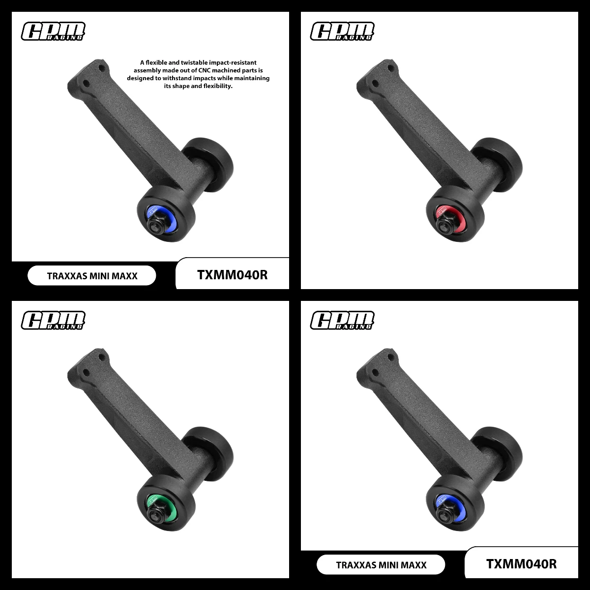 

GPM TRAXXAS Mini Maxx Mini XRT VXL 3S-108076-1 For Special Material Bearing Wheelie Bar