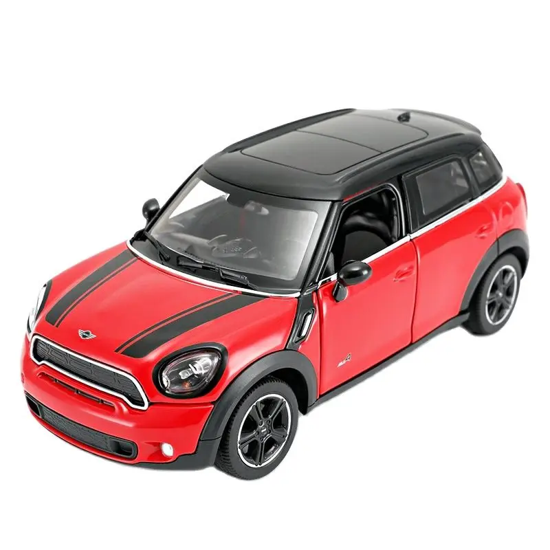 

1:24 Mini Coopers Countryman Red Blue SUV High Simulator Alloy Diecast Metal Model Car Pull-back Vehicles F107