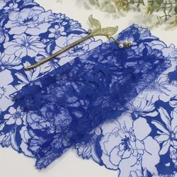 1/3 Yards 23cm Tulle Embroidered Wide Mesh Lace Underwear Women Bra Dress Lace Fabric For Craft Trim Sewing Accessories Lace