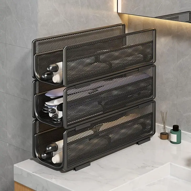 {YY30} U Shaped Stackable Hair Dryer Holder Curling Iron Holder Hair Styling Tools Organizer Multi-Functional Storage Rack
