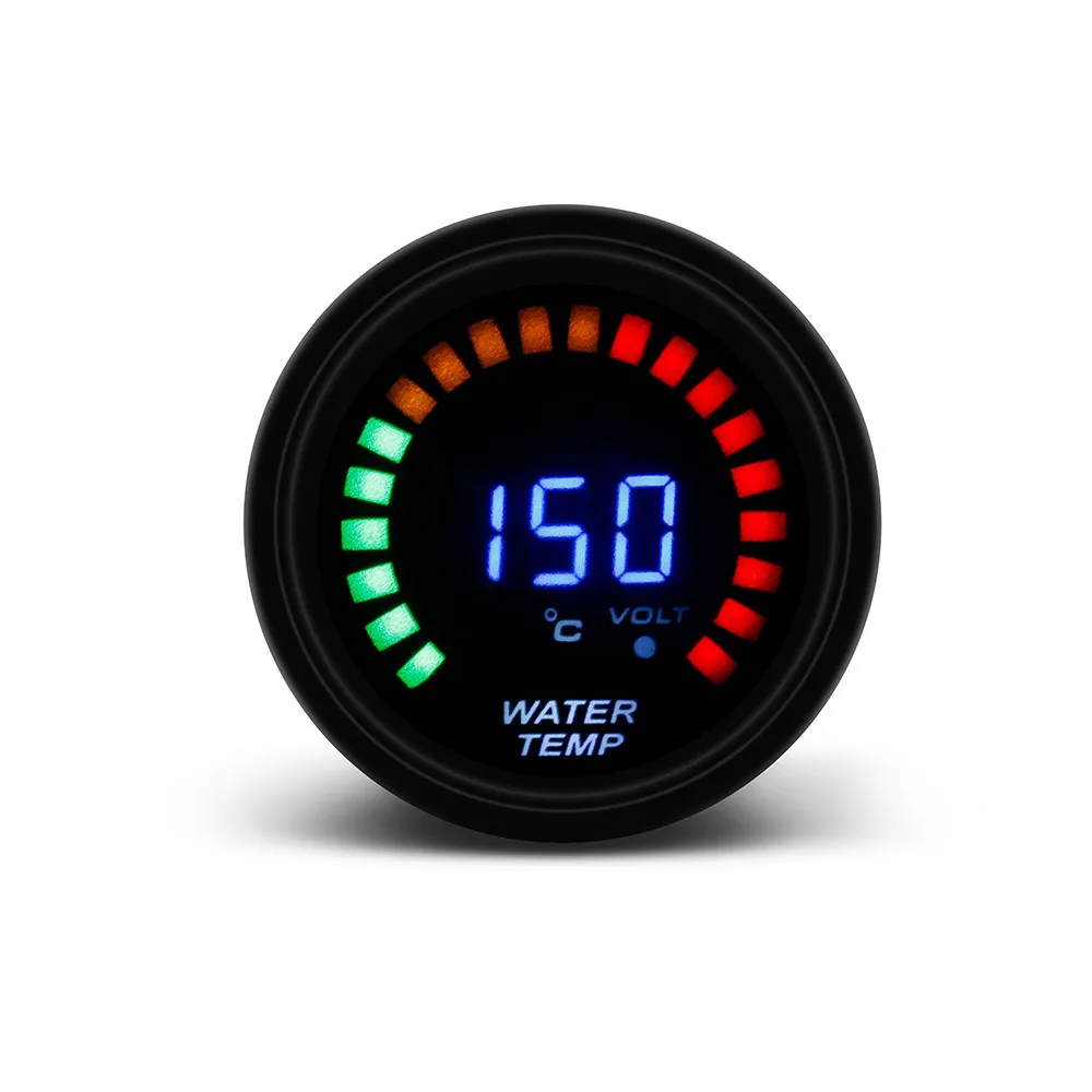 

52mm 2 Inch LCD Digital Water Temp Gauge With Sensor water Temperature gauge car meter YC101341