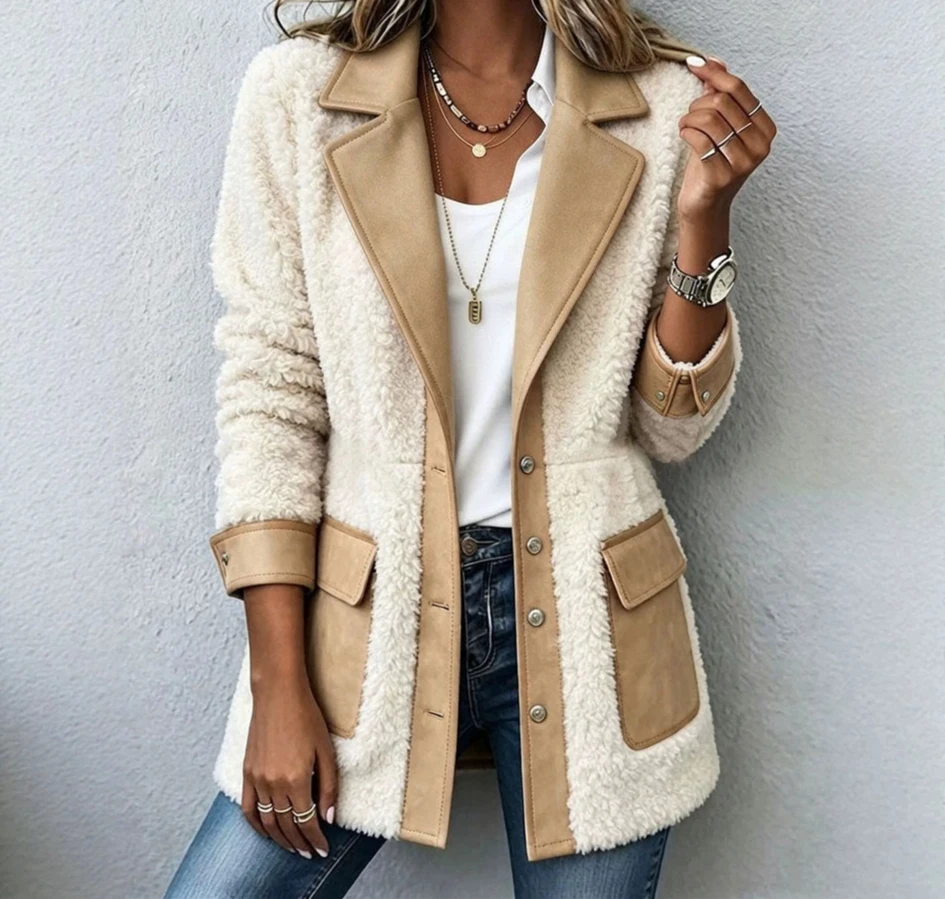 2026 Autumn Coat Women's Loose Retro Casual Versatile Women's Clothing