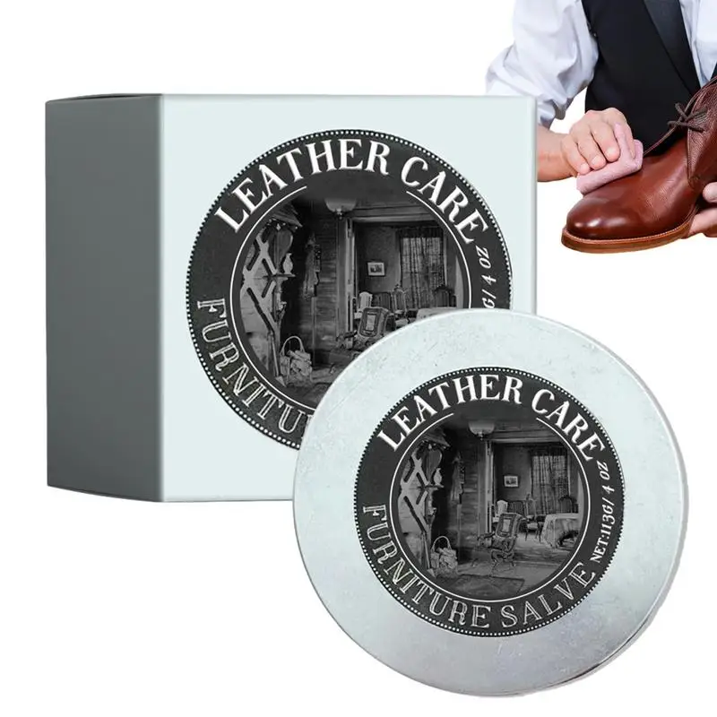 Leather Salve Leather Scratch Remover & Restorer Leather Scratch Repair Balm Leather Cleaner For Shoes Auto Interiors