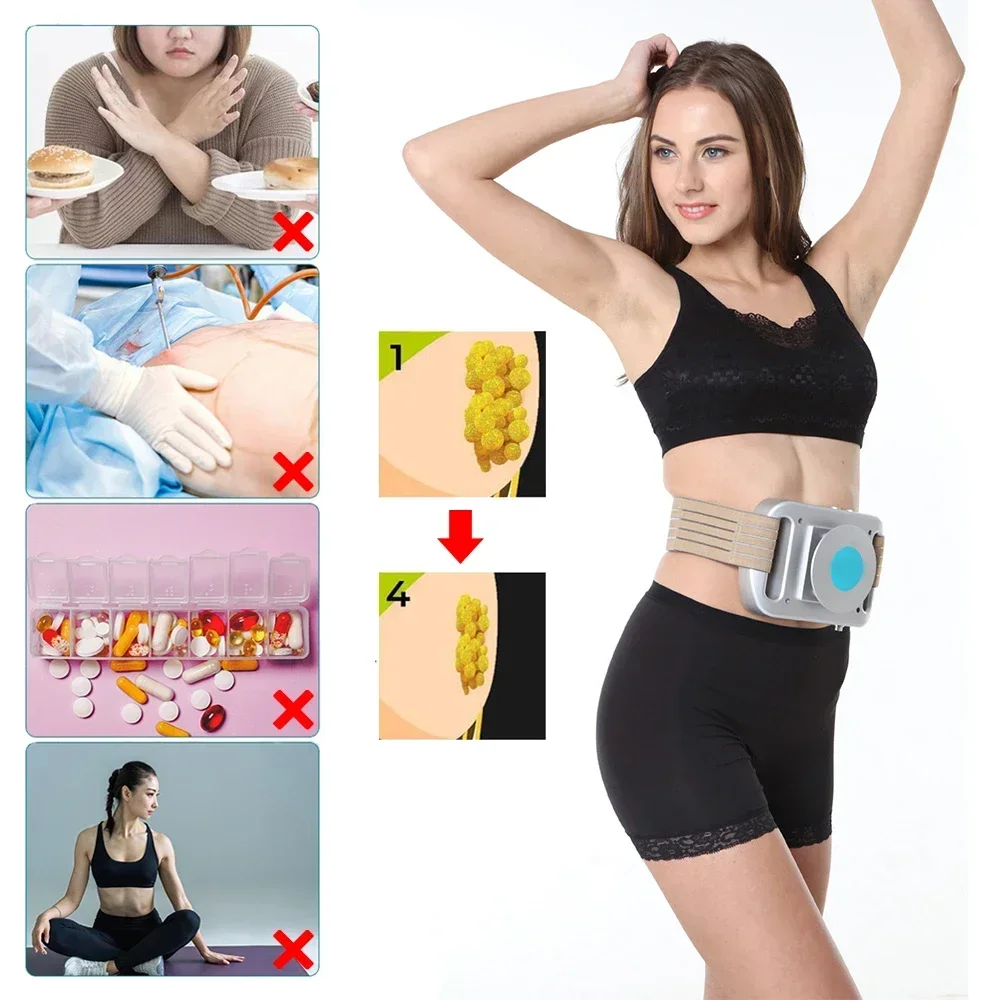 Fat Burner Weight Loss Fat-freezing Machine Stomach Body Slimming Massager Anti Cellulite Dissolve Fat Cold  Home Use Beauty