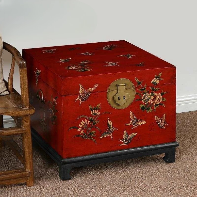 

Новая роспись в китайском стиле, антикварная отделка из массива дерева для края дивана в гостиной