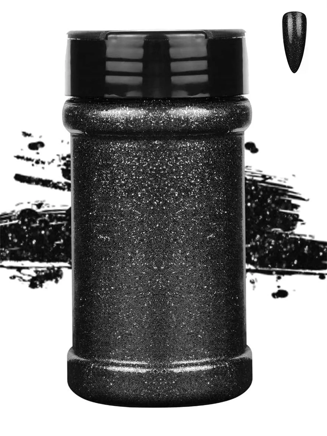 Feiner irisierender Glitzer für Bastelarbeiten | 1/128" Halloween, PET-Flocken, Bastel-Pailletten, Epoxid-Chips für Kürbisse, Epoxidharz, Nägel, Gel – Detail 16
