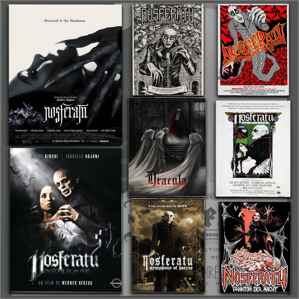 N-NosferatuMovie Poster Durable HD PVC Wall Art - Waterproof Soundproof For Home Office Bar