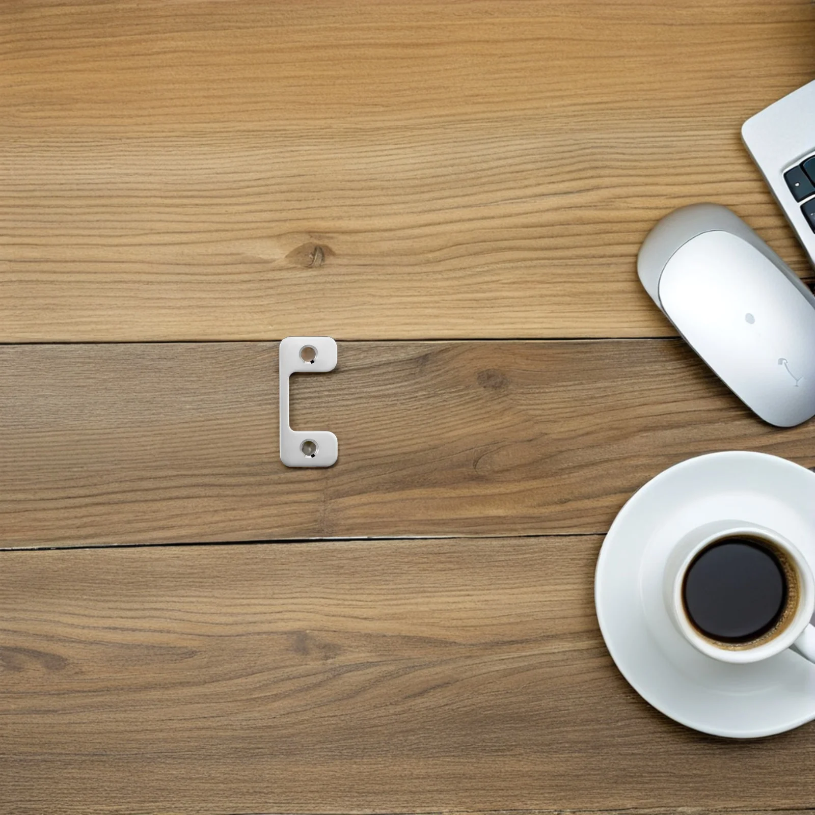 

2Pcs Stainless Steel Door Latch Strike Plate Reinforcement Replacement Parts Deadbolt Lock Cover for Door Security