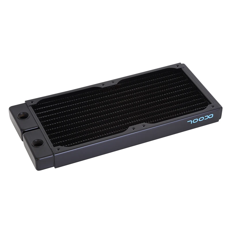 Alphacool NexXxoS ST25 풀 구리 라디에이터, 컴퓨터 액체 루프 빌드 수냉 시스템 사용, 240mm, 272x120x25.5mm 