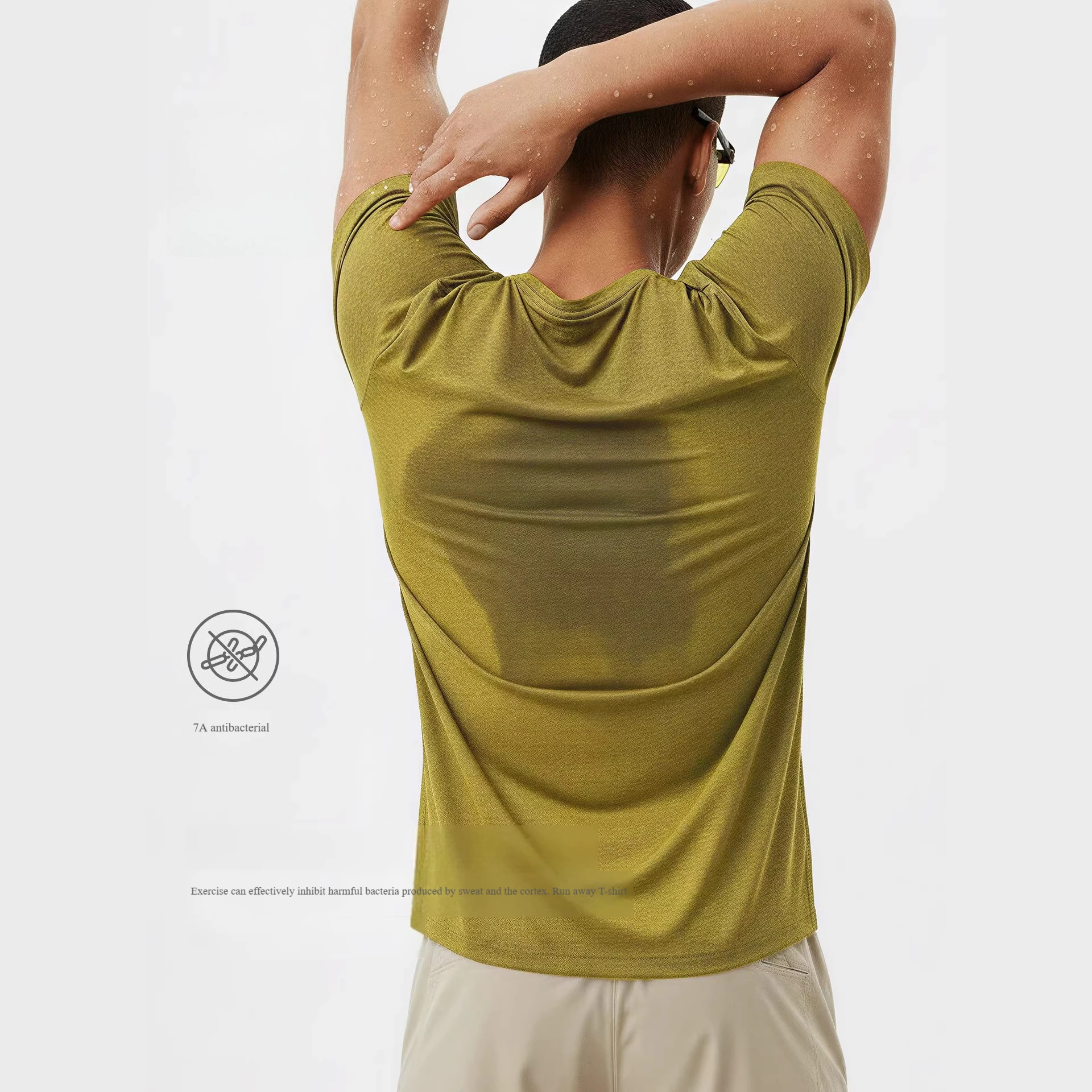 Thumbnail 3 - #5 Best Selling Mens Moisture Wicking Sports T-Shirts