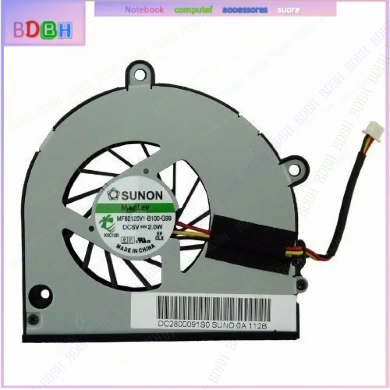 Ventilador de CPU para Toshiba Satellite P750 P750D P755 P755D A665D Original de 3 pines
