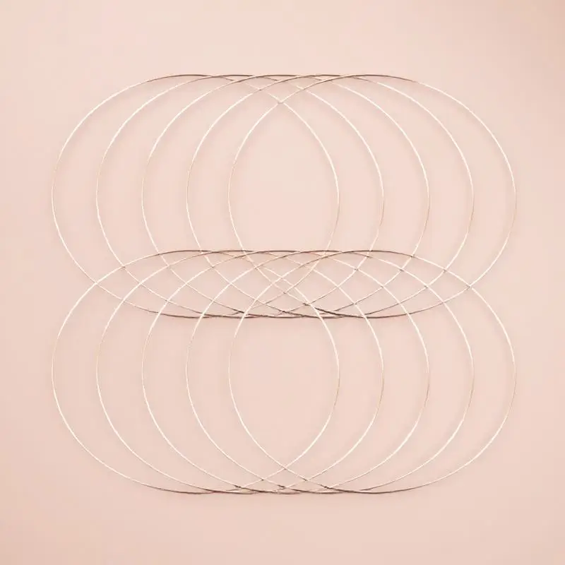 10 قطعة حلقة زاك 35 مللي متر حلقة معدنية قوية لمسة نهائية ناعمة للحرف اليدوية مشاريع فنية يدوية ديكور جدران المنزل #6