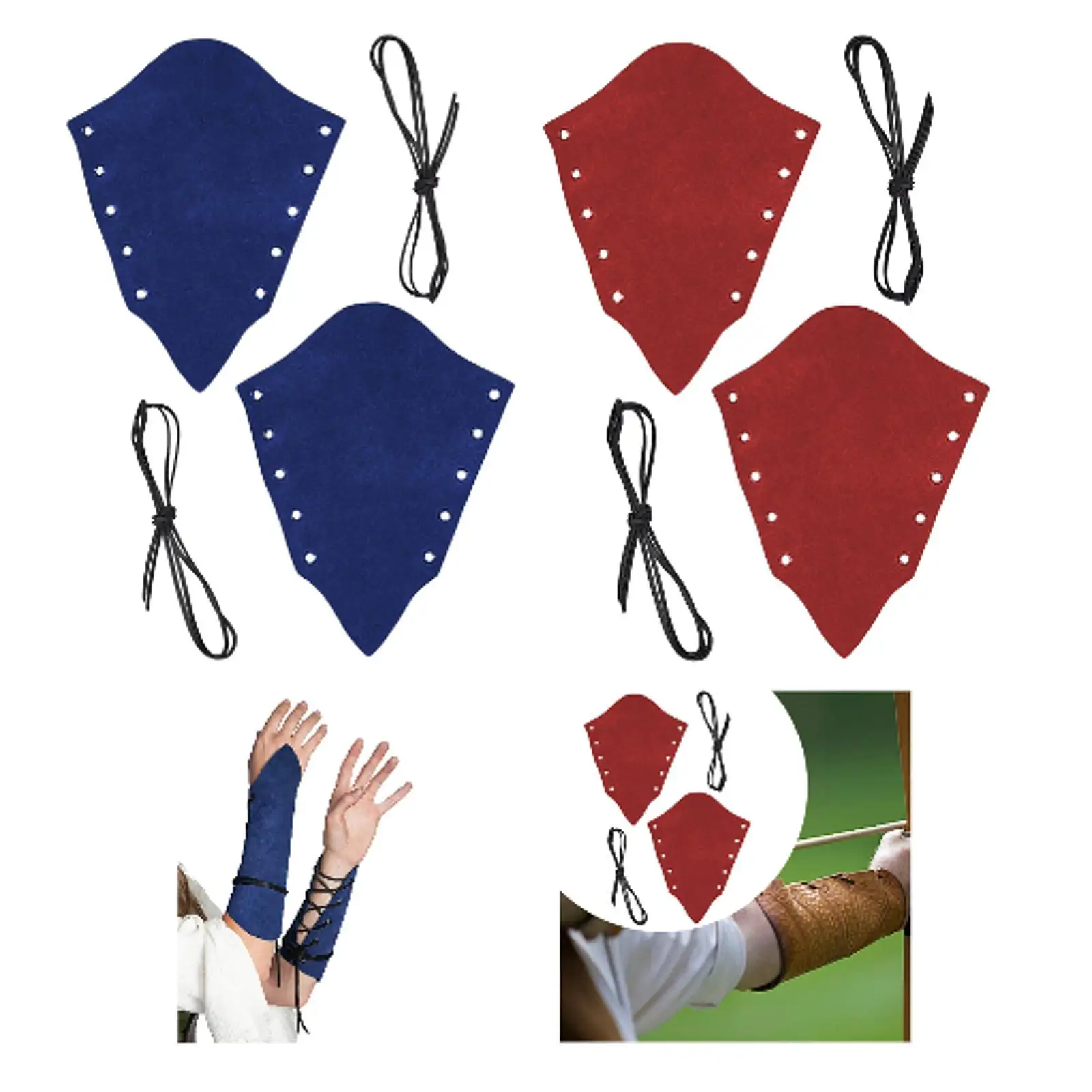 دعامات ذراع العصور الوسطى بتصميم عتيق، سوار معصم قفاز متعدد الاستخدامات للحفلات التنكرية #2