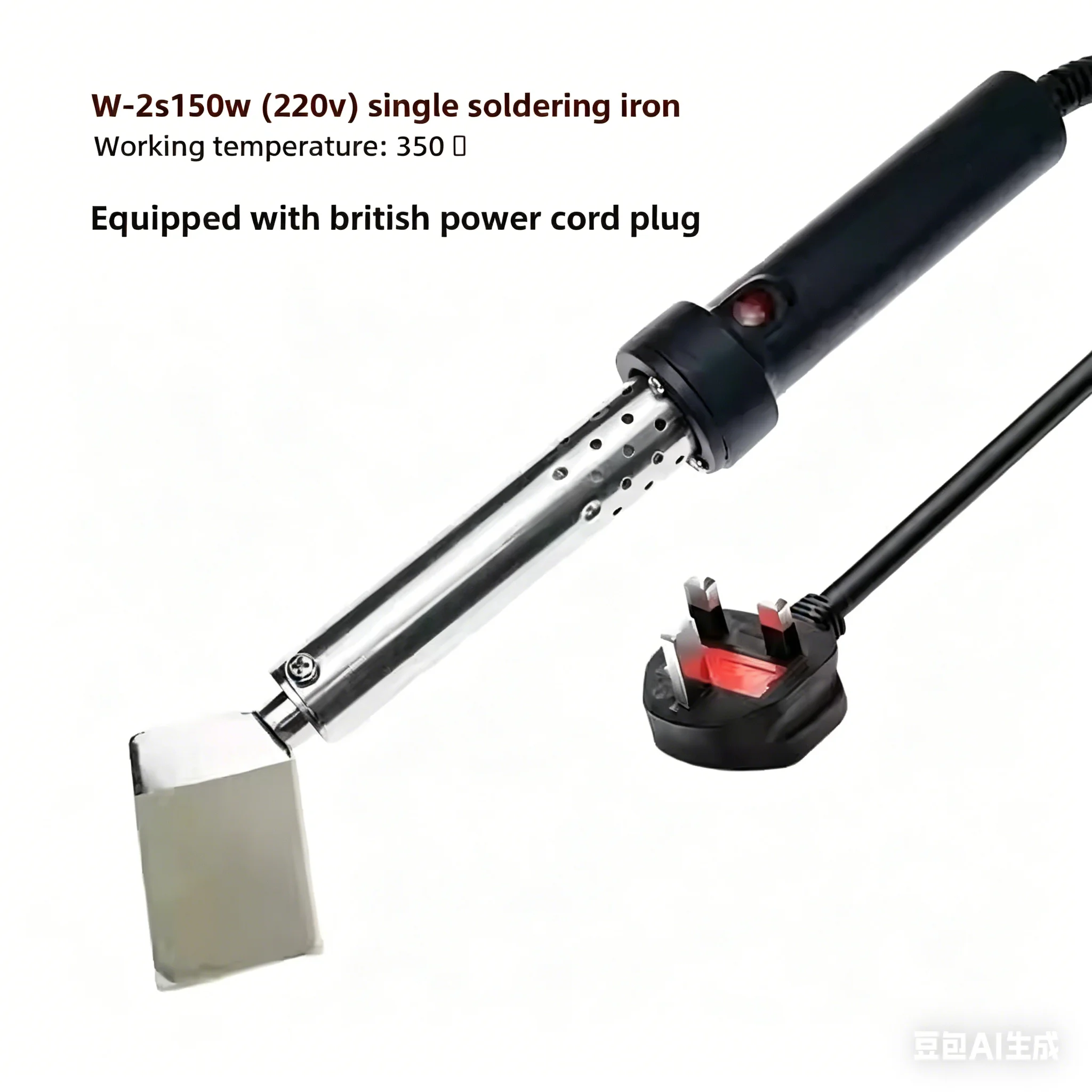 

Portable W-2S 150W Hot Melt Welding Soldering Iron Drive Belt Connector Splicing Machine