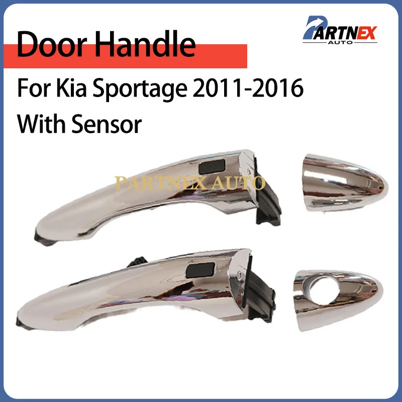 Car Door Exterior Outer Outside Door Handle For Kia Sportage 2011 2012 2013 2014 2015 2016 With Sensor 82651-3W710  82661-3W710