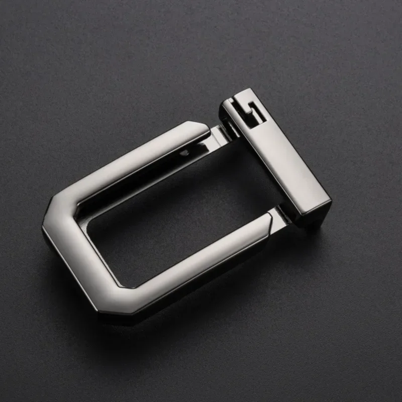 Brushed Metal Belt Buckle Replacement 3.3cm Unisex Jeans Accessory Men's Women's Fashion Belt Buckle