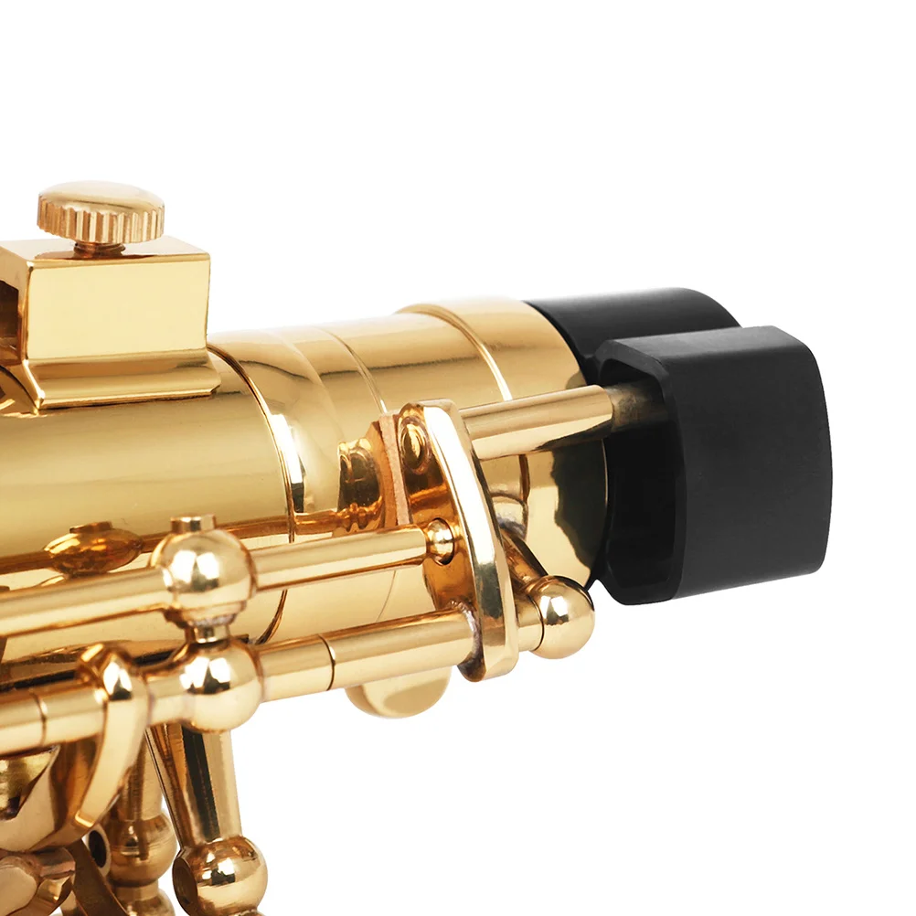 

3pcs Saxophone End Cap Black Abs Durable For Tenor Alto Sax Parts Protection Cover Sax Accessories Instrument Supply