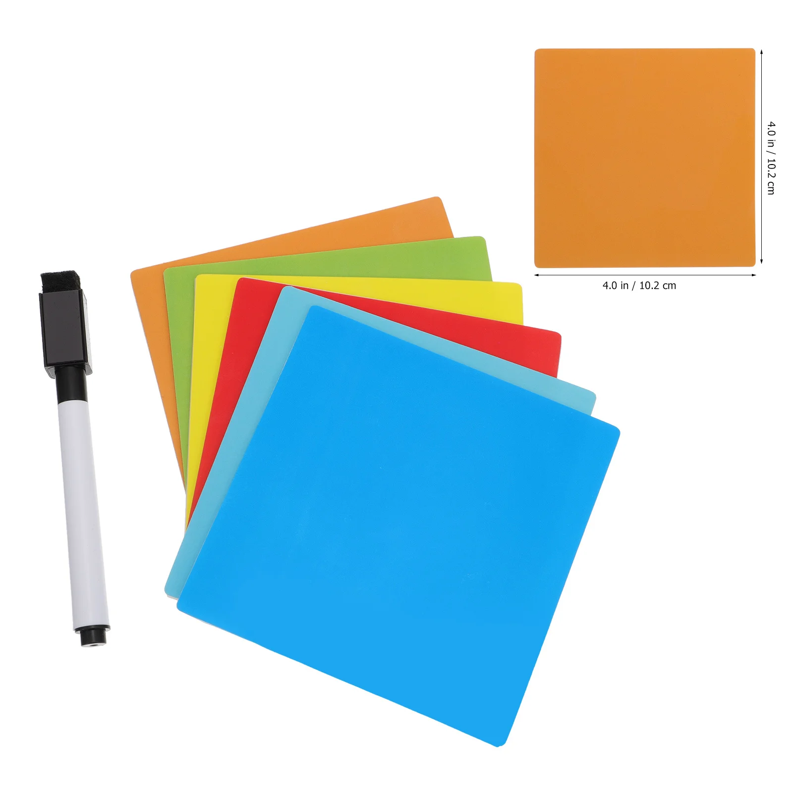 

12pcs Colorful Adhesive Memo Pads For Office School Study Journal Label Stickers Index Markers Self-Adhesive Notes