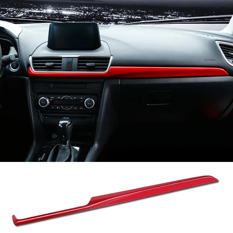 

1PC for Mazda 3 Axela 2017 Console Decorative Strip Sticker