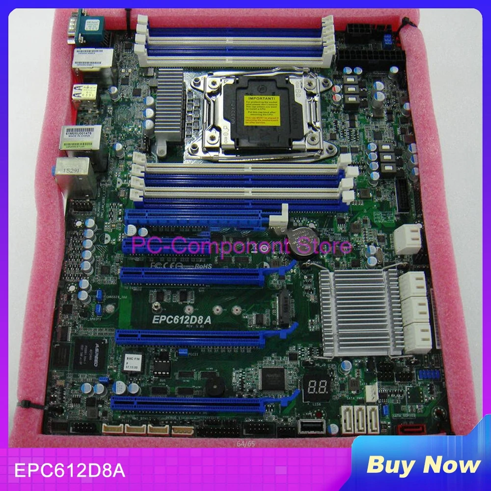 

EPC612D8A For Asrock Server Motherboard LGA2011 Support E5-1600 / 2600 V4 CPU DDR4 2400