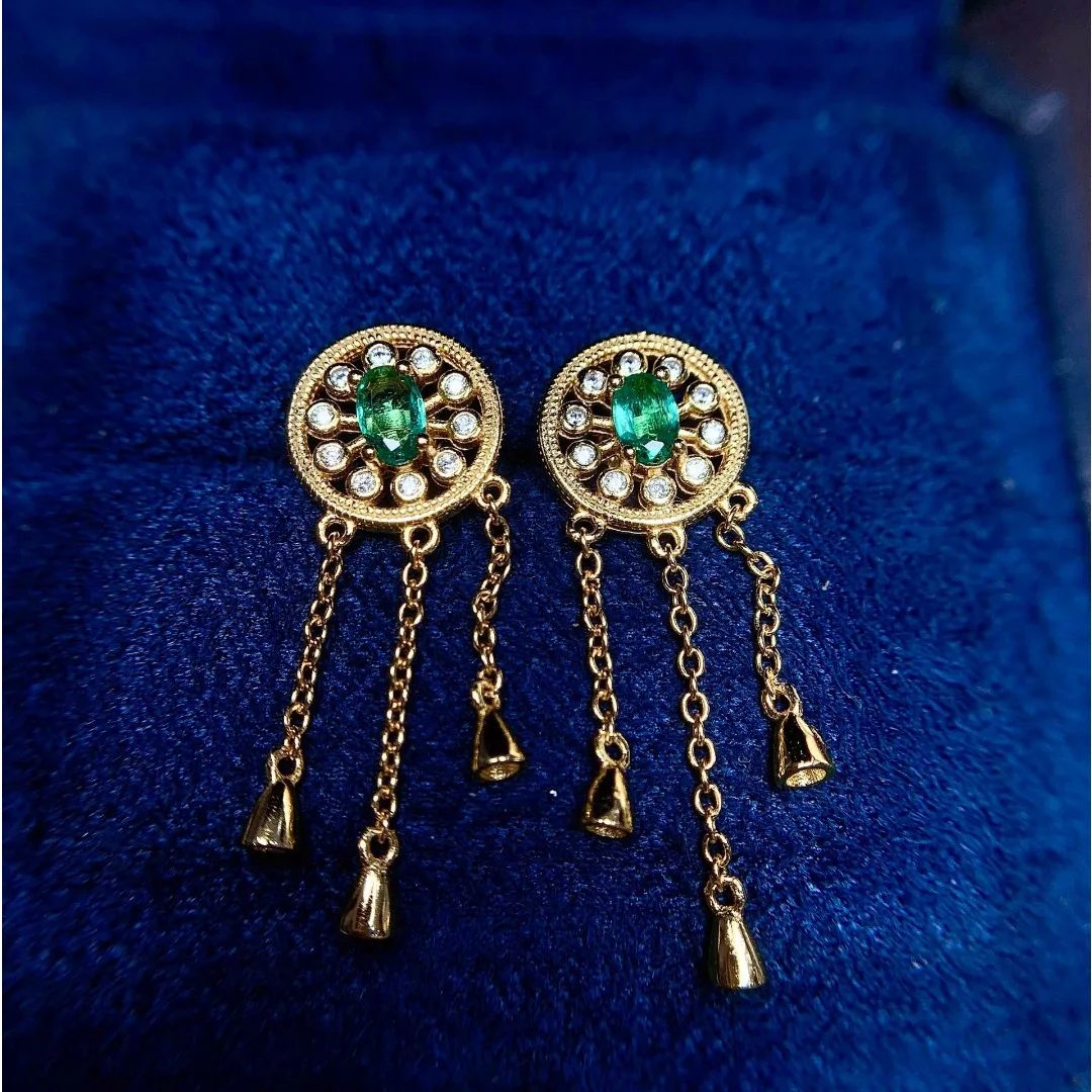 

Ослепительные серьги-гвоздики с натуральным изумрудом, серебряное кольцо S925, роскошные женские украшения, стильный подарок, эксклюзивный дизайнер, элегантность