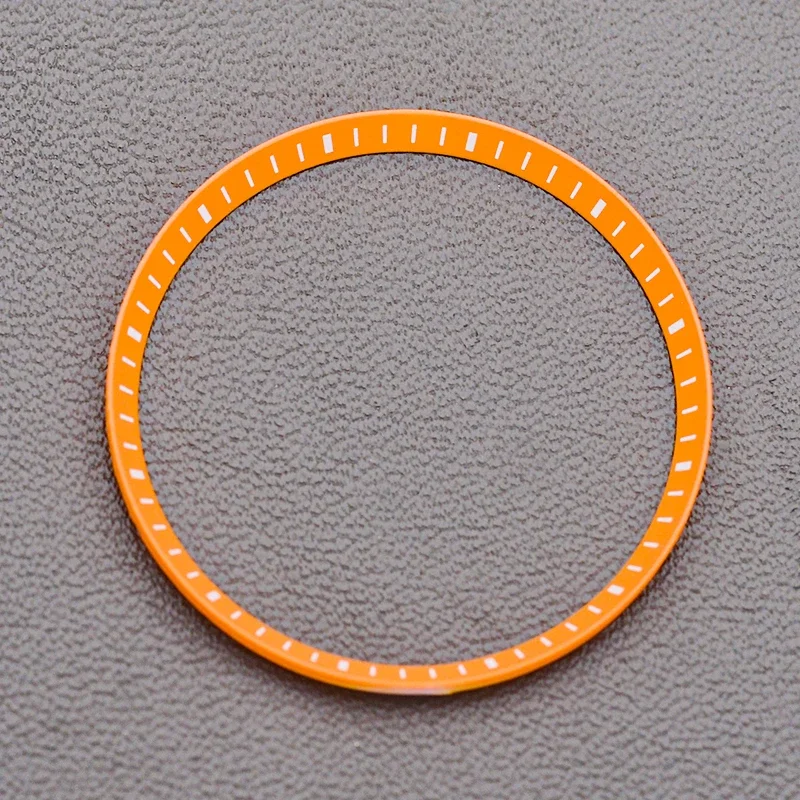 30.5mm Watch Chapter Ring SKX007 Scale Mark Inner Ring Watch Plastic Chapter Ring NH35 NH36 Movt Watch Mod Replace Parts