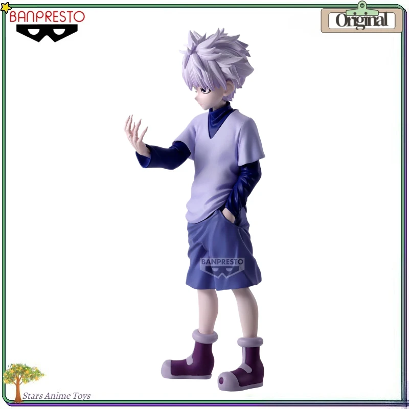 

Фигурка аниме-персонажа Килуа Золдик из HUNTER×HUNTER от BANDAI BANPRESTO Grandista