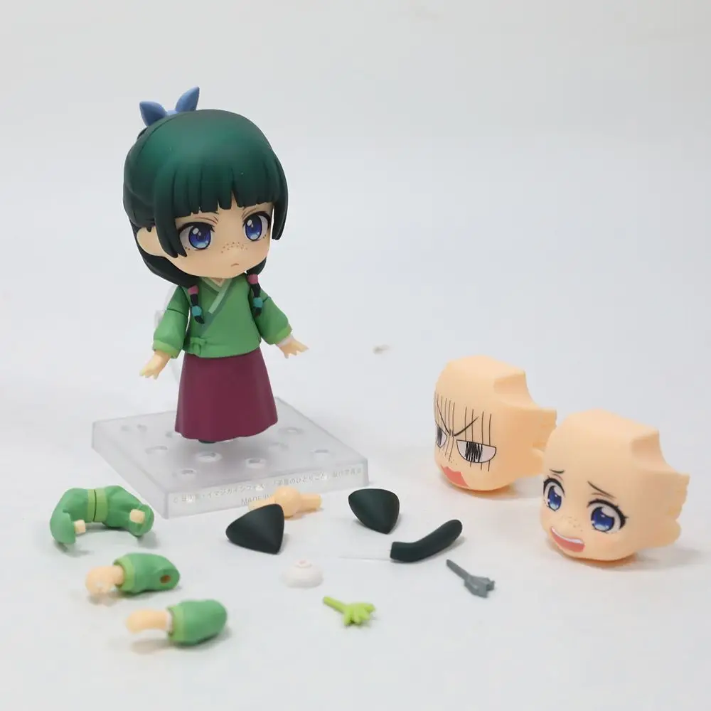 Figuras de acción de Anime The Apothecary Diaries, 10cm, Renshi Maomao, modelo de muñeca de PVC, colección de adornos de escritorio, juguete, regalo de Navidad