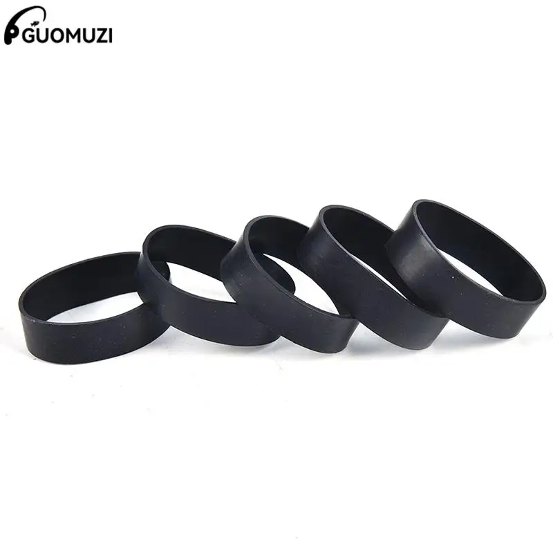 5Pcs Rubber Fixed Rings for Scuba Diving Webbing Dive Weight Belt Underwater Tank Backplate Strap Outdoor Backpack Harness