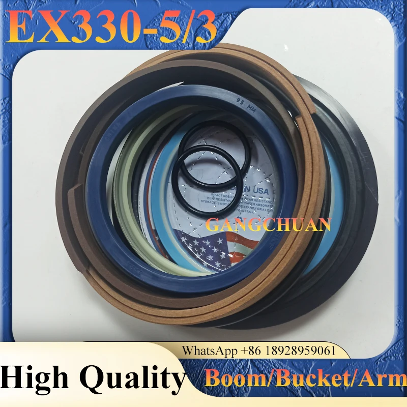 EX330-3/5 Boom/Bucket/Arm Seal Kit for EX330-3 X330-5 Excavator Hydraulic Cylinder Seal Kit