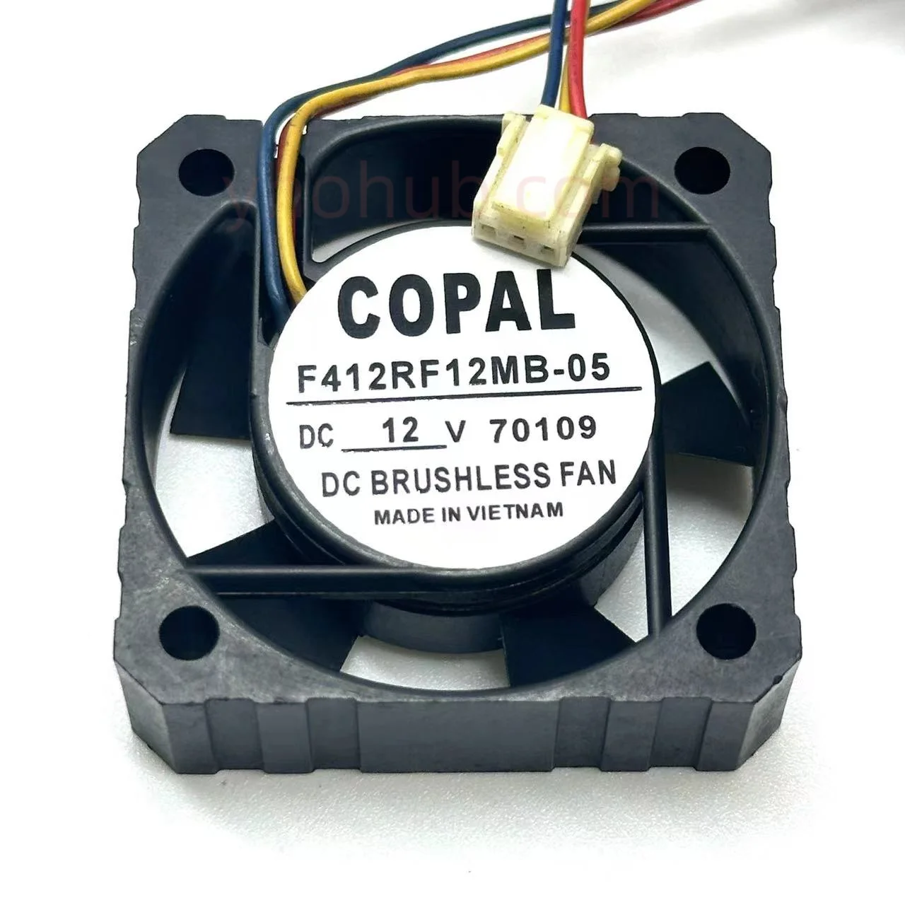 COPAL F412RF12MB-05 Server Cooling Fan DC 12V 40X40X12mm 3-Wire