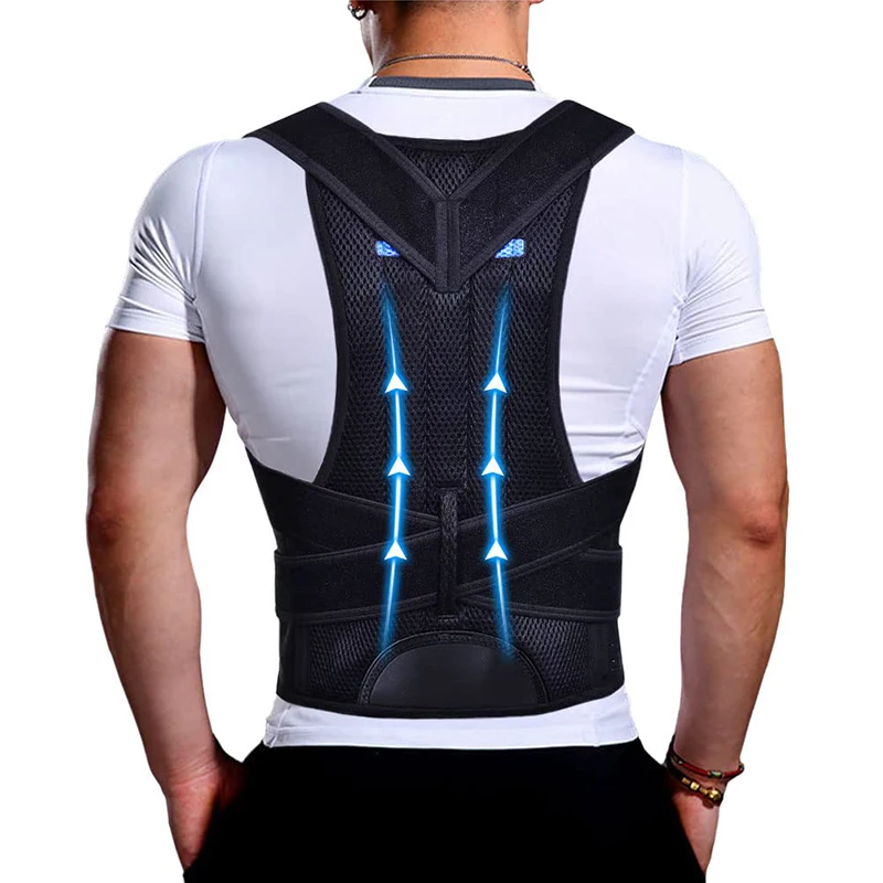 Adult student sitting posture correction hunchback correction belt back support straight back correction belt