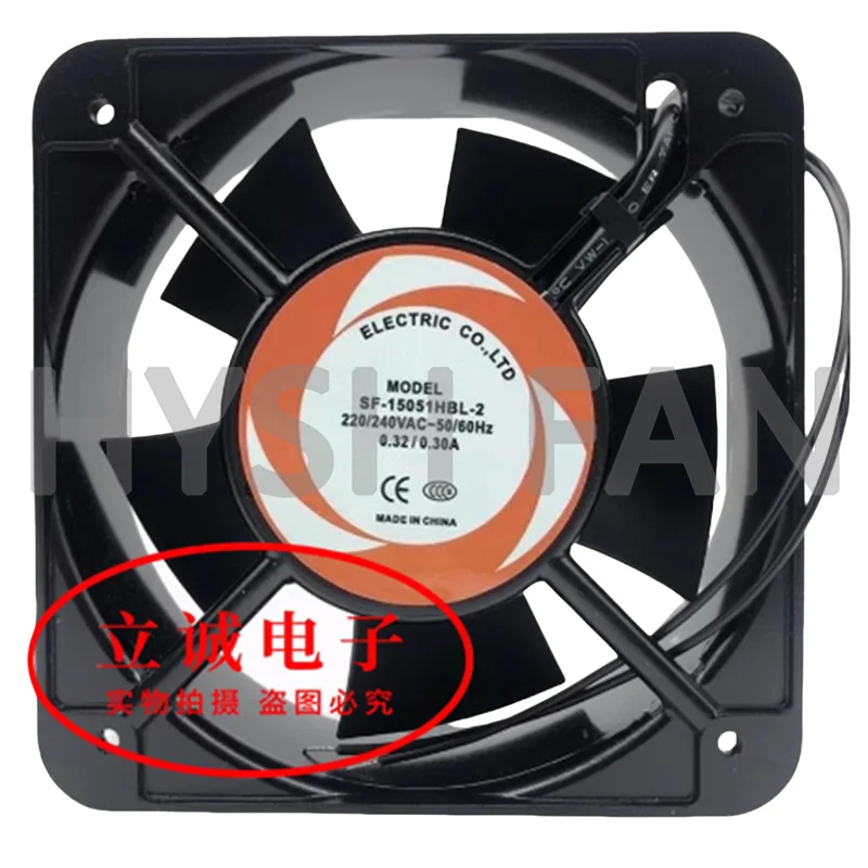 SF-1725HBL/HSL-2/3 AC220V/380V Industrial 15051 Cooling Fan 12038