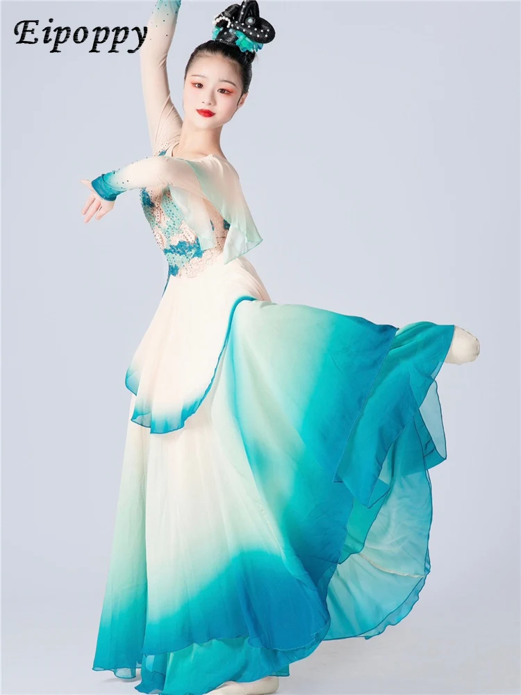 

Children's classical dance performance costume for women