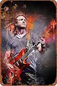 KIVYYB Kenny Wayne Shepherd II Music Poster Metal Plaque Tin Sign,Vintage Metal Pub Club Cafe bar Home Wall Art Decoration  sign