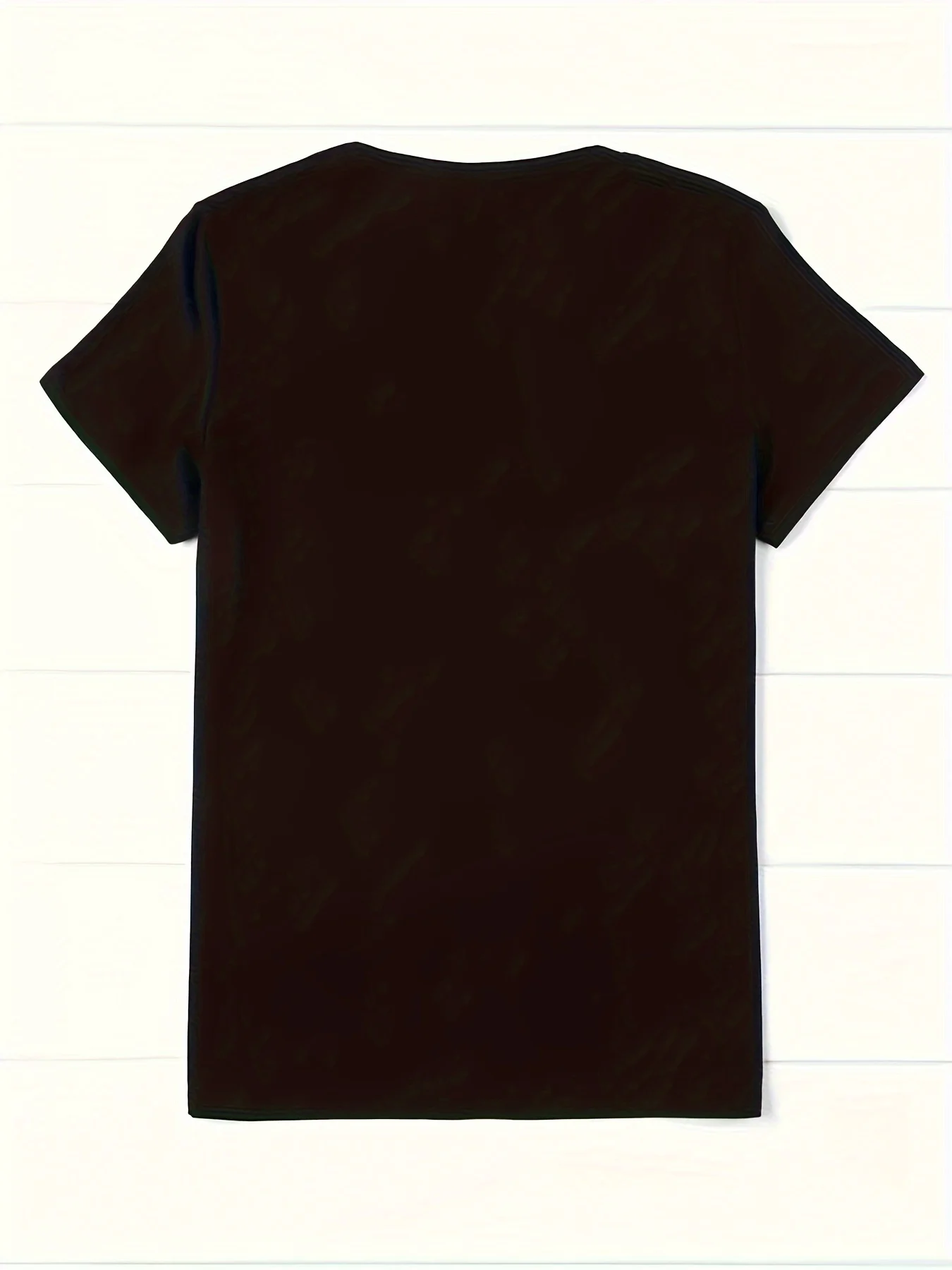 Women's Casual Short Sleeve Crew Neck T-Shirt Peace Sign Lips Graphic Print with "Words of Wisdom" Text, Vibrant Colorful Design