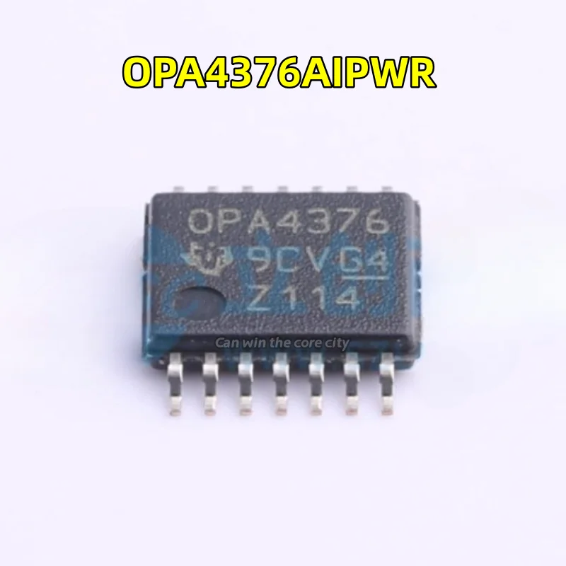 50 PCS / LOT New OPA4376AIPWR screen printing OPA4376 Precision operational amplifier package TSSOP14 original