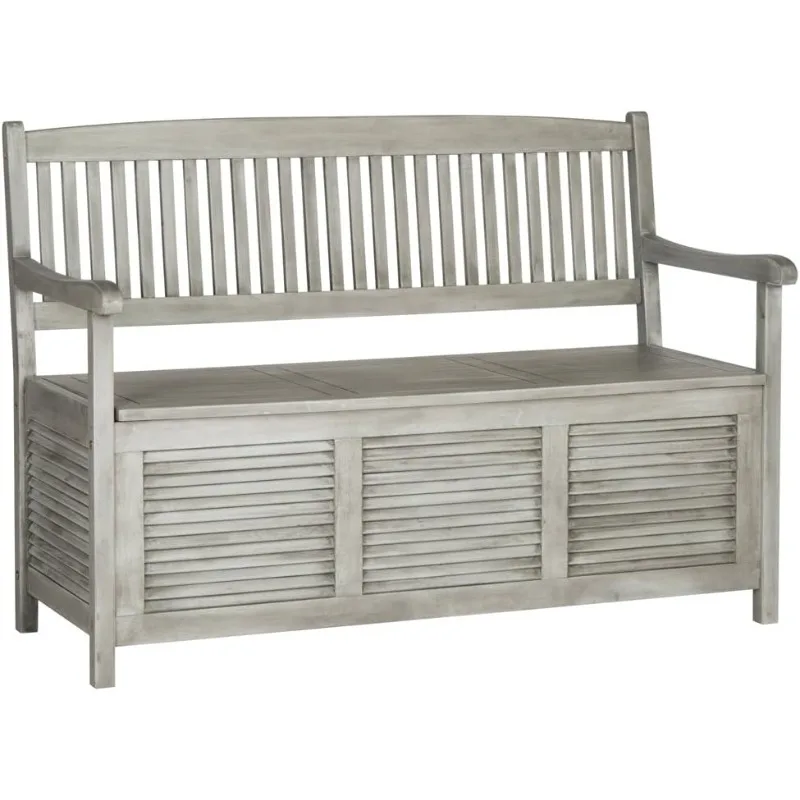 

Outdoor Collection Brisbane Grey Storage Bench