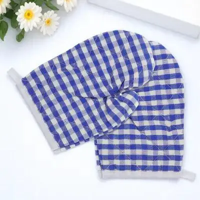 

2pcs Insulation Gloves Kids Oven Mittens Heat Resistant Microwave Thick Anti-Scalding Anti-Slip Cooking Mitts For Home