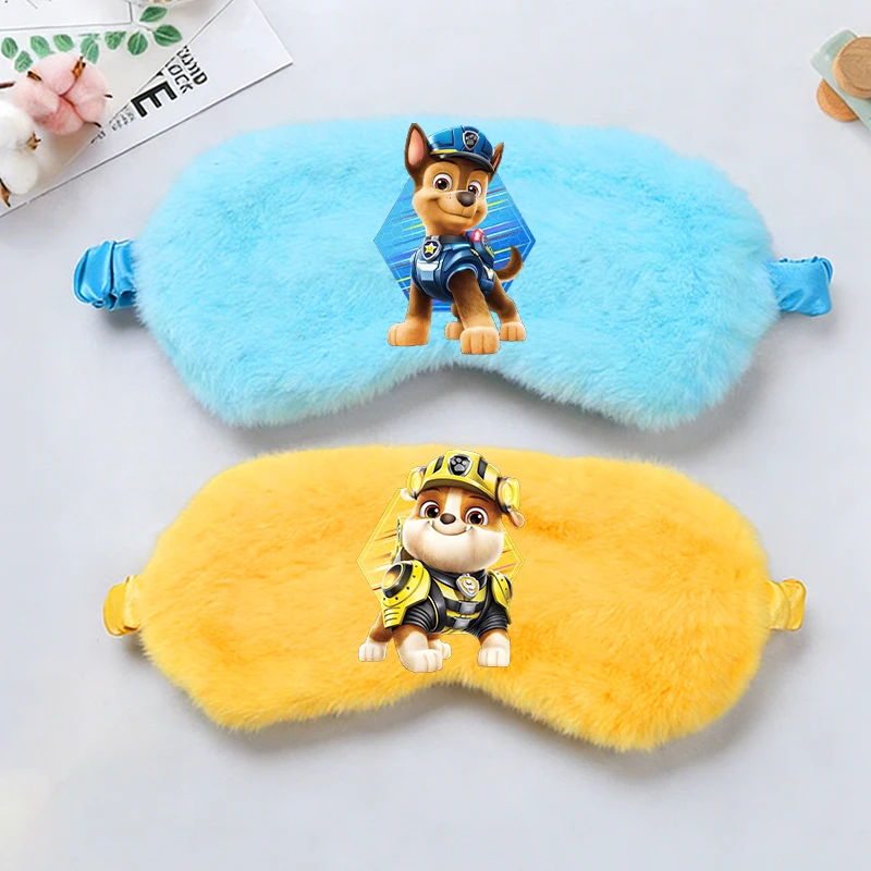 

Paws Patrol Anime Plushd Sleeping Eye Mask Game Cute Canvas Printed Boys Girl Siesta Shade Help Patch Kids Travel Relax Eye Mask