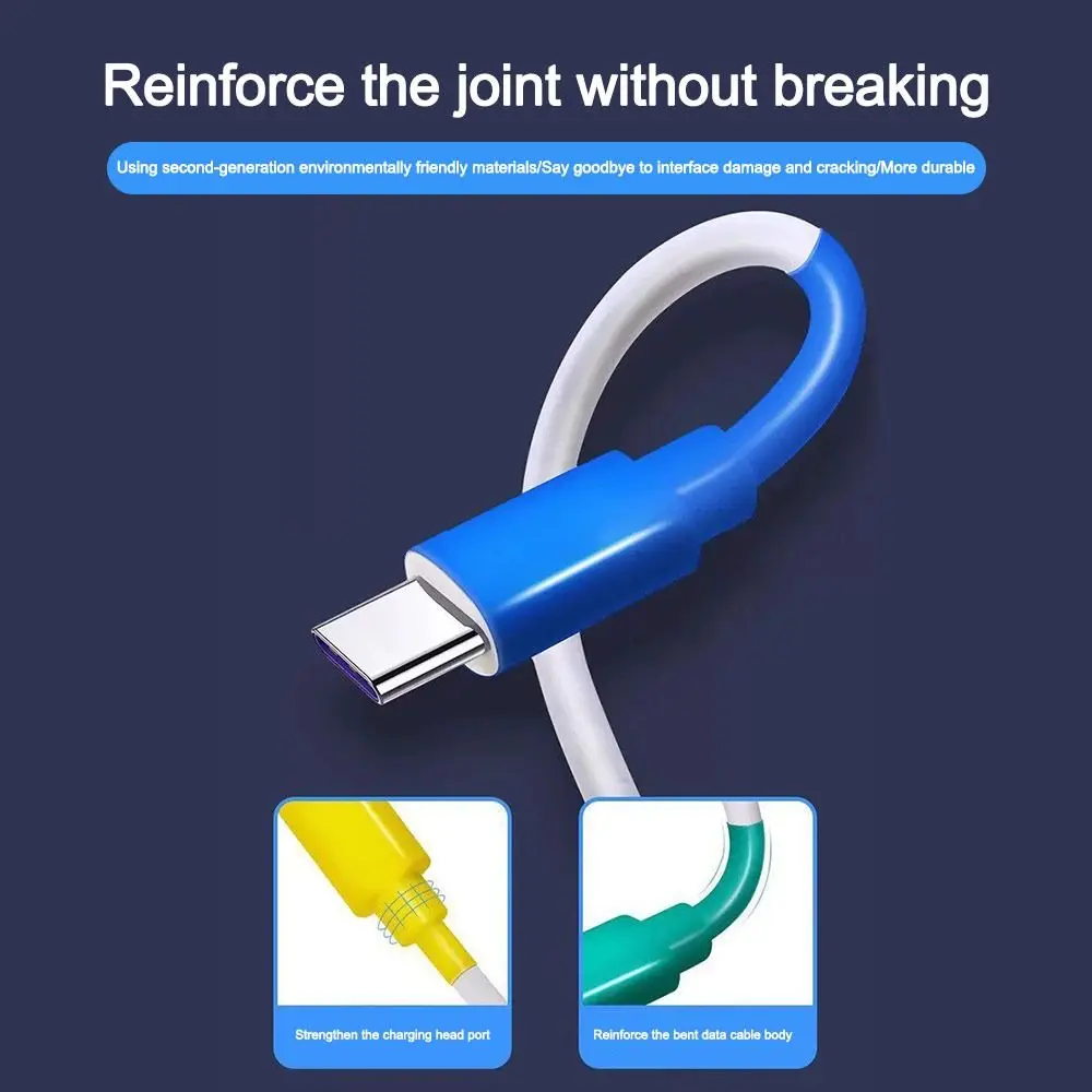 10Pcs Waterproof Charging Cable Sleeve Flexible Wear Resistant Cable Repair Tube USB Cable Protector Wire Repair Sleeve