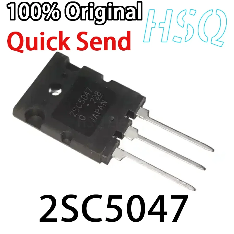 5PCS Neue Spot 2SC5047 C5047 TO-3PL High-power Transistor