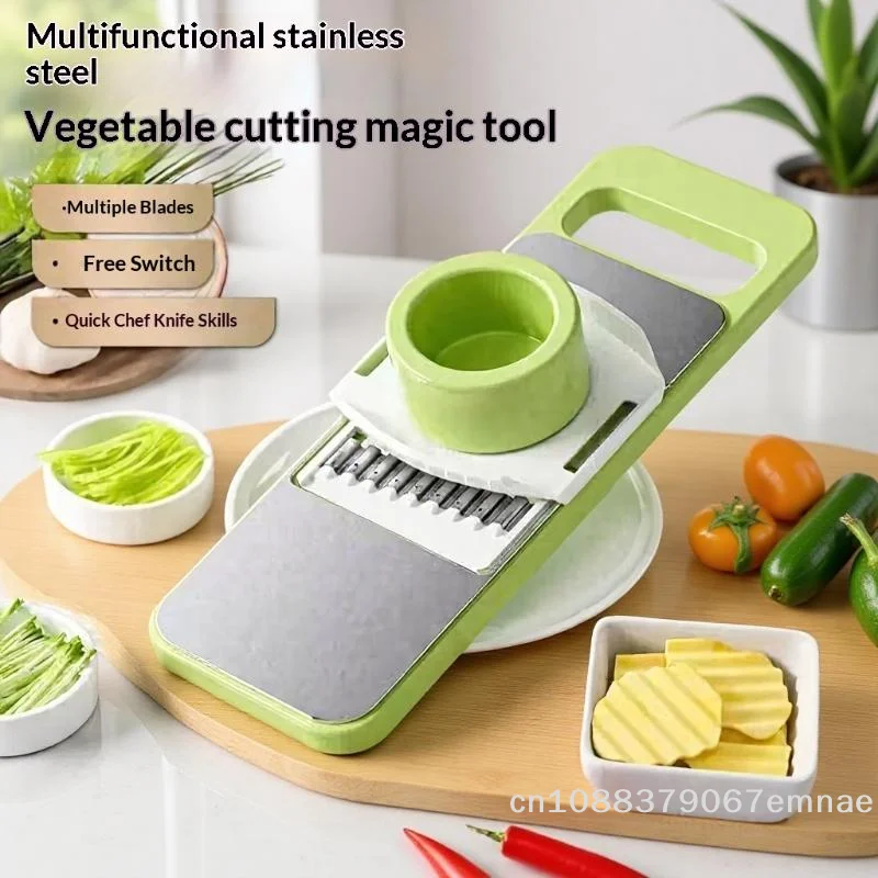 Multifunktionales Küchenreibe-Set für Zuhause - Karotten- und Kartoffelschneider, Gemüseschneider - Küchenhelfer für Einfaches Kochen