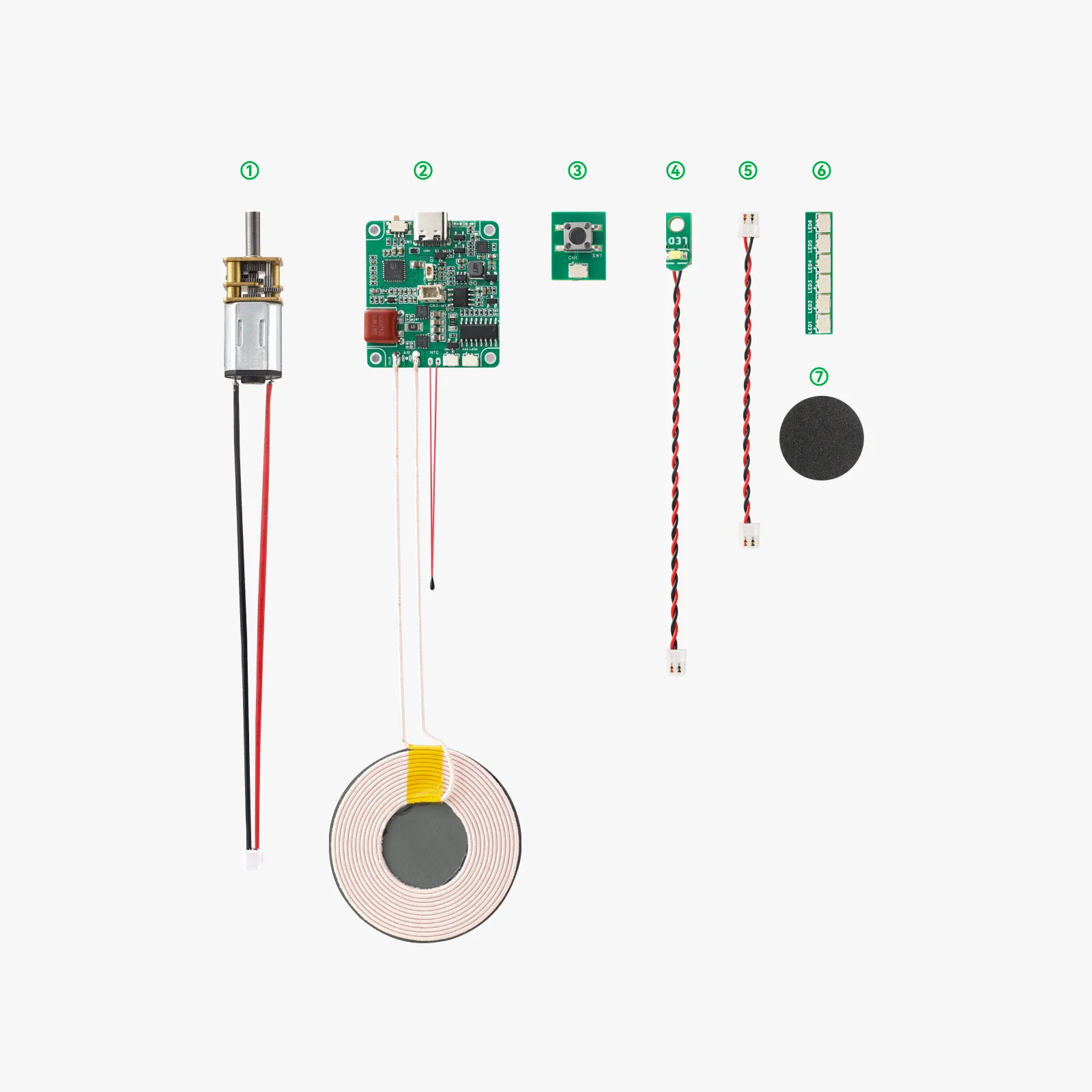 Bambu Lab A1 Mini Wireless charger Air Force Command  creative model components  3D printing DIY creative model Parts