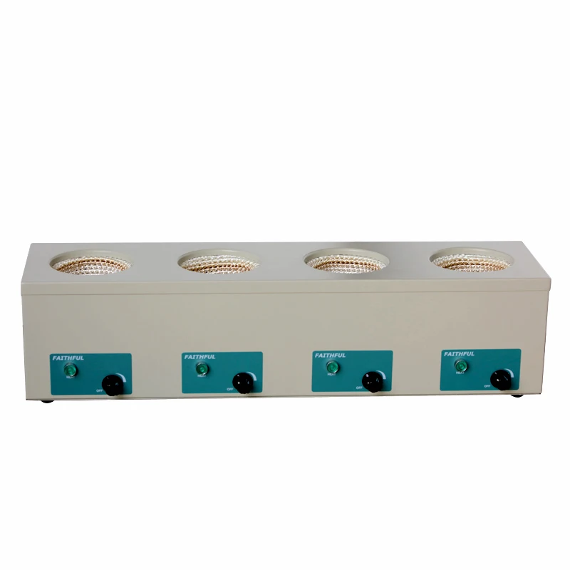 Coofull 98-IV-B Several Rows Magnetic Stirring Electric Heating Mantle with CE 2*100ml