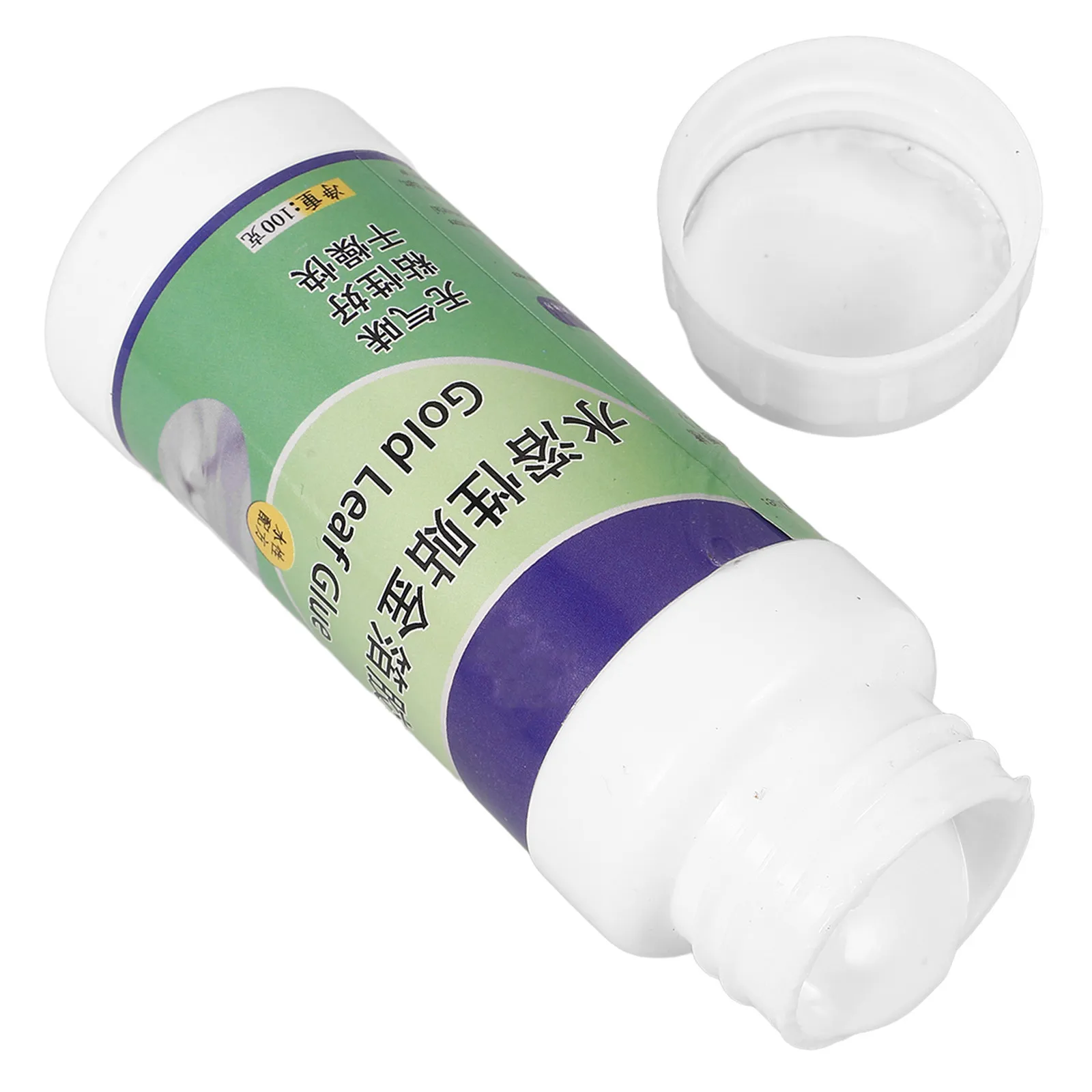 

1 Bottle Gold Leafing Adhesive Water-Based Gilding Glue for Craft Paper Fabric Wood DIY Home Decor Stunning Metallic Finish